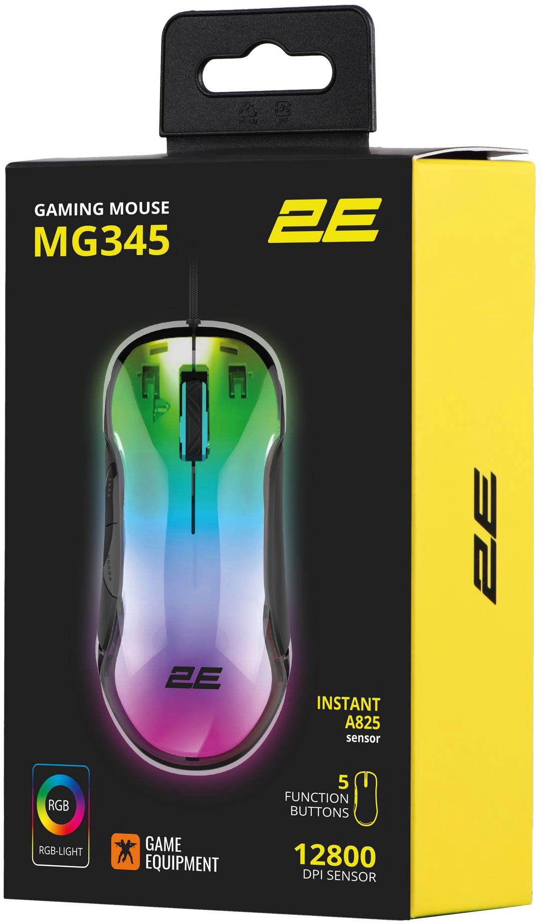 Мышь 2E Gaming MG345 RGB USB Transparent быстрая доставка