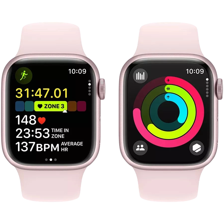 Apple Watch Series 9 GPS 45 mm Light Pink smart-soati bo'lib to'lash