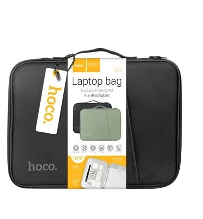 Hoco GT2 10.9" qora noutbuk sumkasi O'zbekistonda