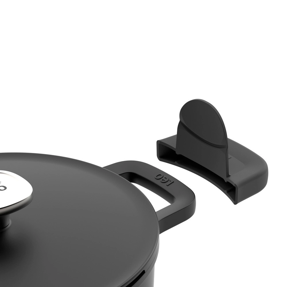 Кастрюля с крышкой Berghoff Leo Phantom 5,6 л 3950577 быстрая доставка