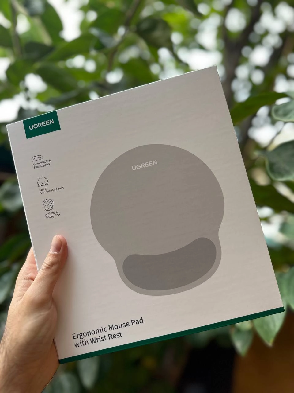 Коврик для мыши UGREEN Ergonomic Mouse Pad with Wrist Rest Support недорого