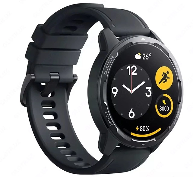 Xiaomi Watch S1 Active Space Black smart-soati O'zbekistonda