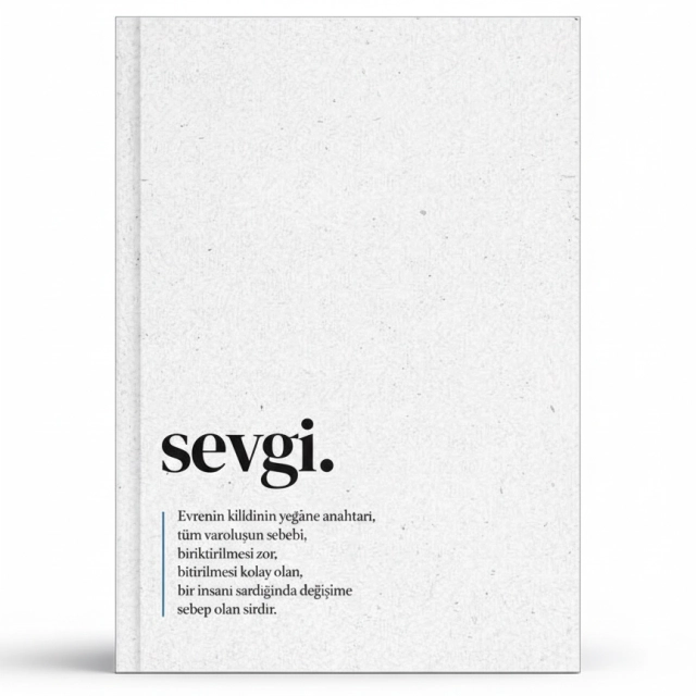 Sevgi Defteri Hobbi Tasarım daftari (128 bet) sotib olish