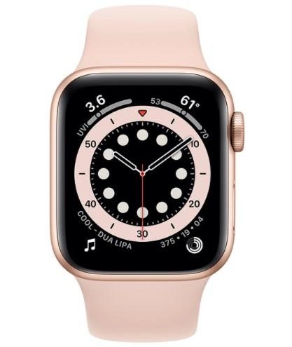 Apple Watch Series 6 GPS 44mm Gold, Silver smart-soati - rasm №3 Apple Watch Series 6 GPS 44mm Gold, Silver smart-soati arzon