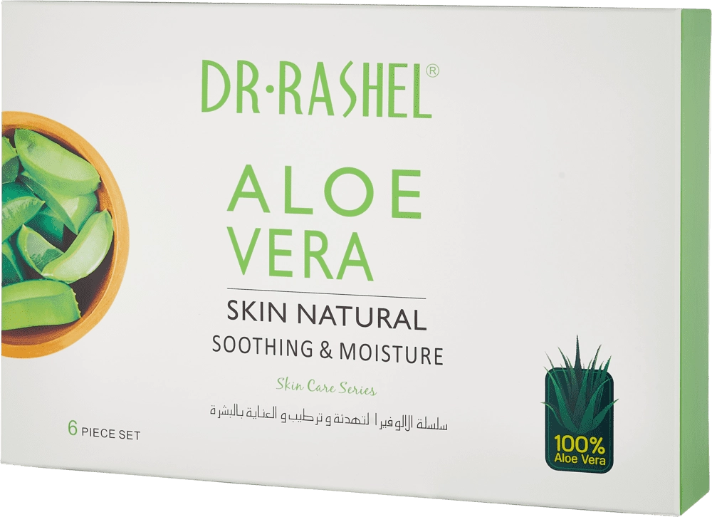 Серия по уходу за кожей aloe vera soothing & moisture skin care series 6шт/комп недорого
