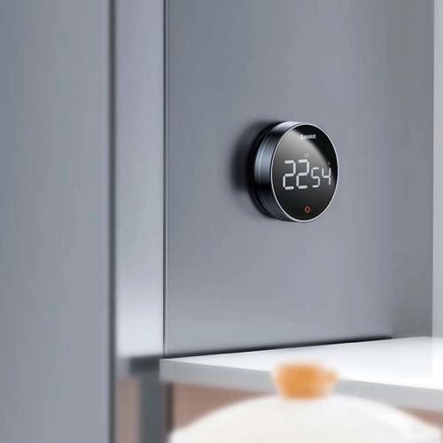 Кухонный цифровой таймер Baseus Heyo Rotation Countdown Timer Pro Black рассрочка