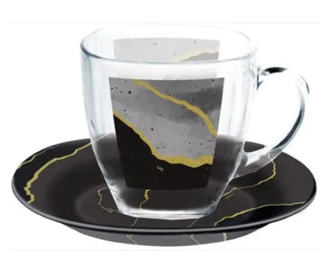 Luminarc Neo Carina Orcu Black 46 ta element Stol servisi (V0756) xususiyatlar