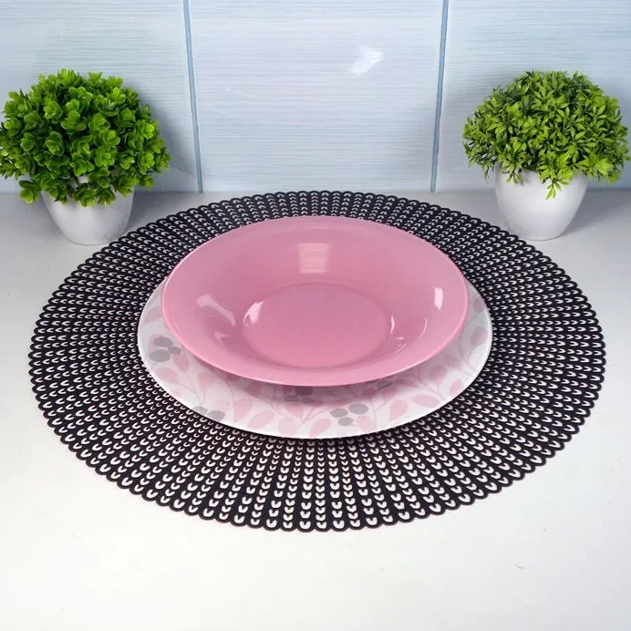 Luminarc Fujoyna White & Pink 46 ta element Stol servisi (Q9723) yetkazib berish