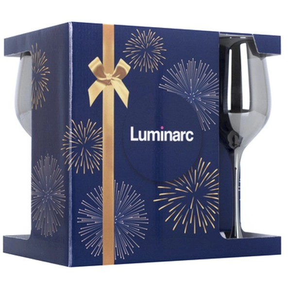 Набор бокалов Luminarc Celeste Shiny Graphite 350 мл 6 шт (P1566) в Узбекистане
