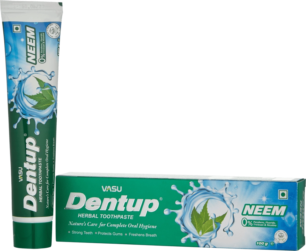 VASU DENTUP tish pastasi - NEEM TISH PASTASI 100GR O'zbekistonda