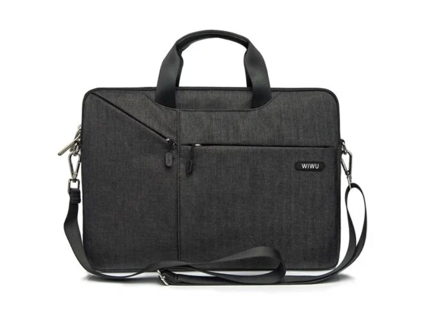Wiwu City Commuter Bag 15.6" qora noutbuk sumkasi sotib olish