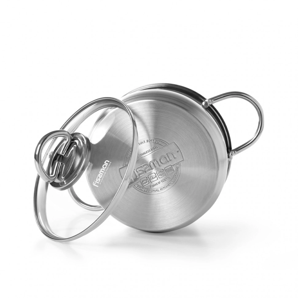 Кастрюля MONICA 16x9,5 см /1,9 л со стеклянной крышкой в Узбекистане