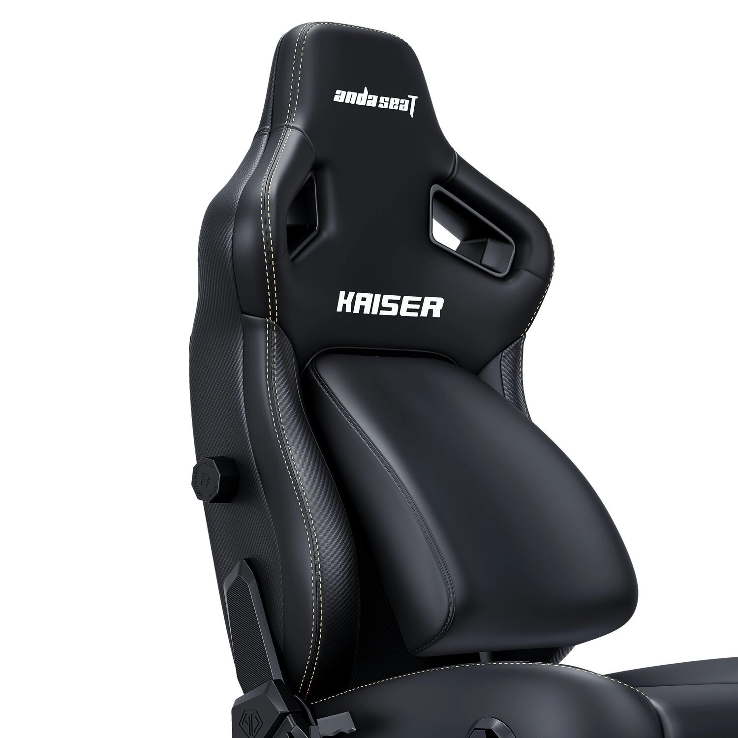 Игровое кресло Anda Seat Kaiser 4 Size XL Black Premium PVC цена
