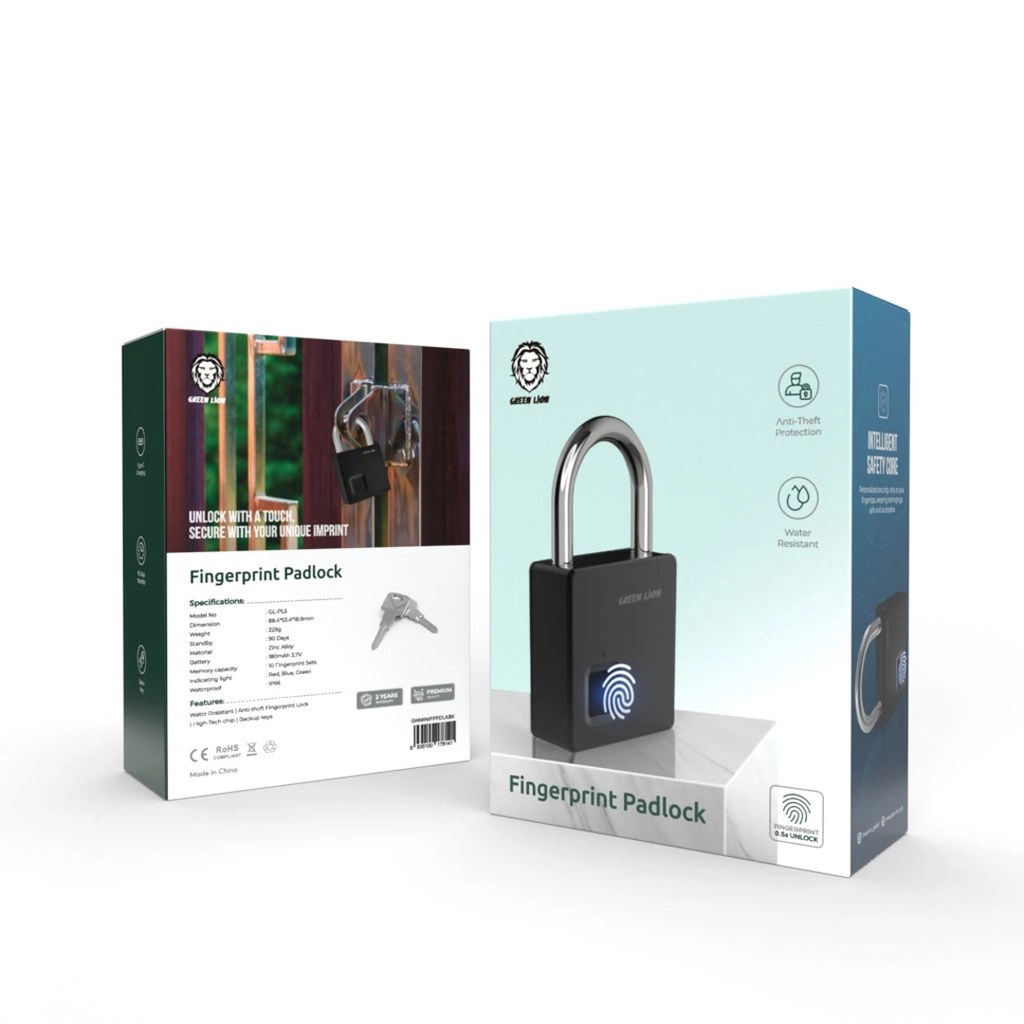 Green Lion Mini Fingerprint aqlli qulfi arzon