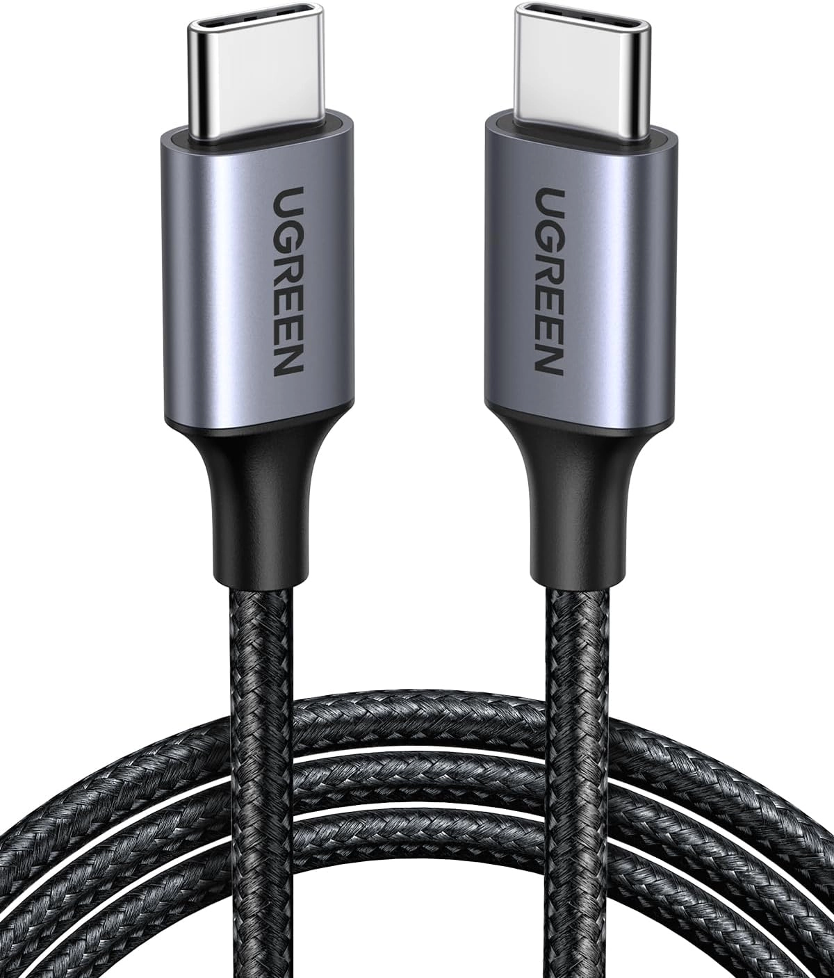 UGREEN USB C to USB C Charger Cable 60W kabeli(1M) Black sotib olish