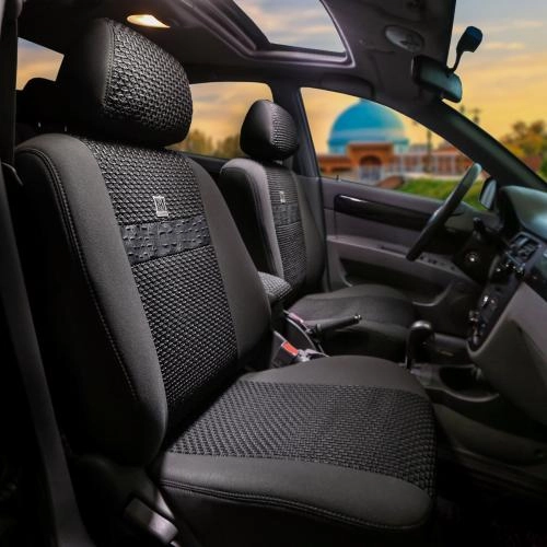 Авточехол Cardinar для Lacetti 3. Magnato Nova, Чёрный недорого