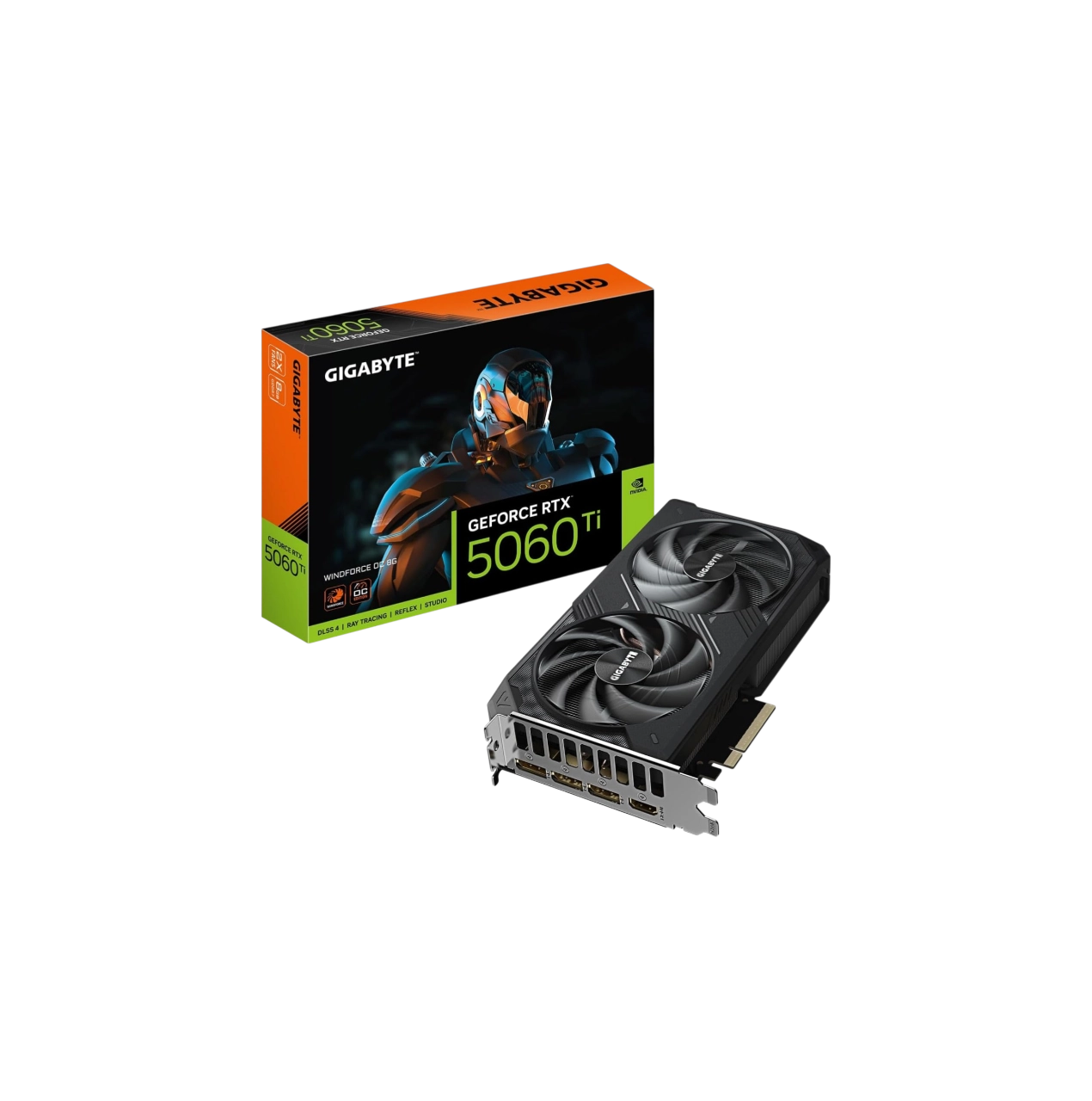 Материнская плата GIGABYTE RTX 5060 Ti GAMING OC 8GB GDDR7 Windforce 3X Cooling купить