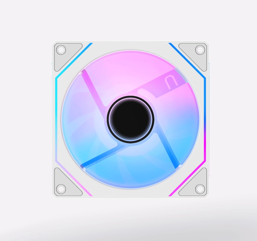 Корпусной вентилятор Ocypus Gamma F12 ARGB REVERSE BLADE WH недорого