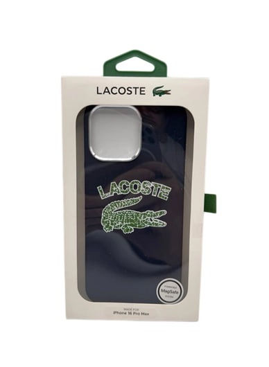 Чехол CG MOBILE LACOSTE для Iphone 16 Pro синий в Узбекистане