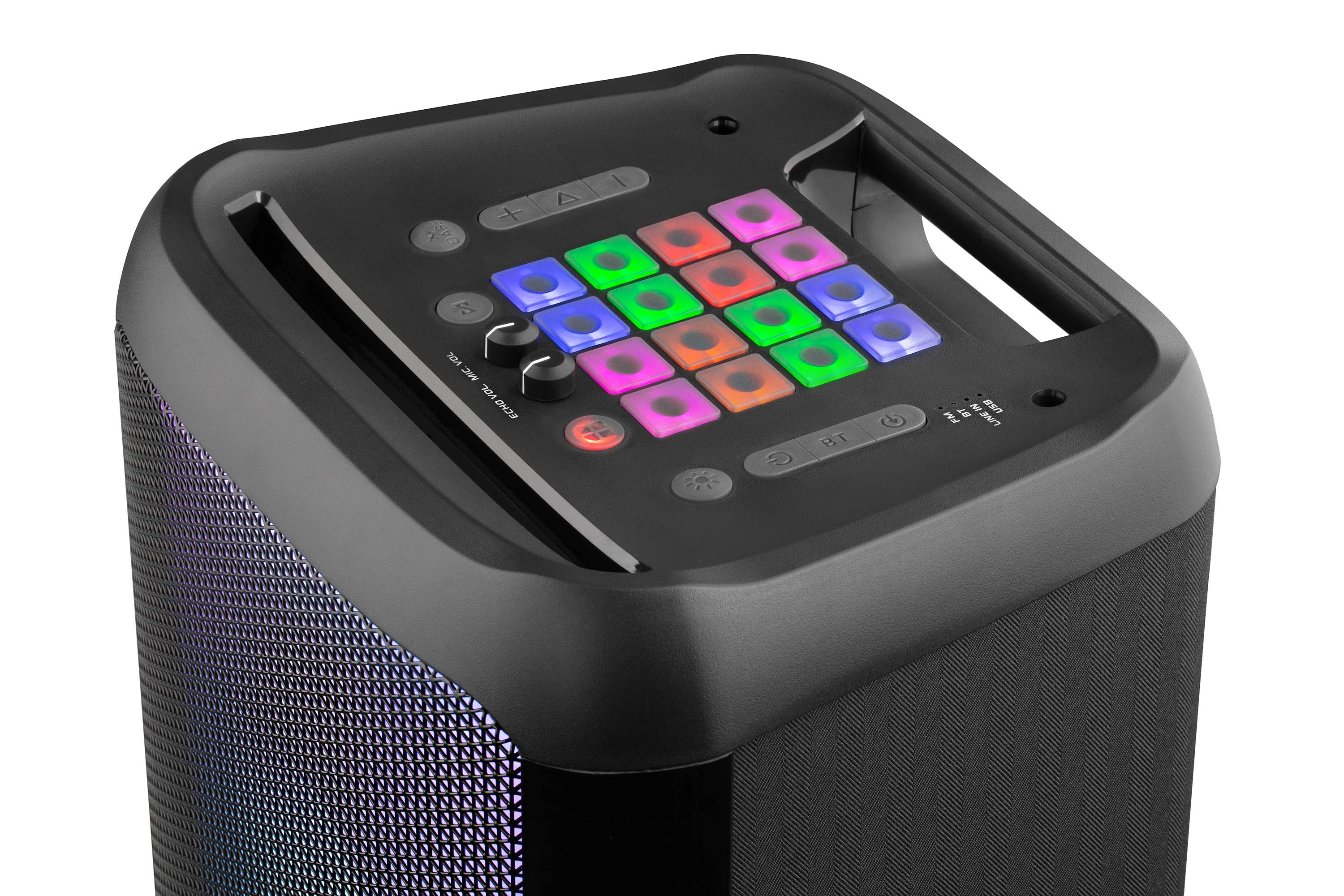 Акустическая система 2E PARTY BOOM 200 TWS, USB, Full LED, DJ Effects, Wireless доставка