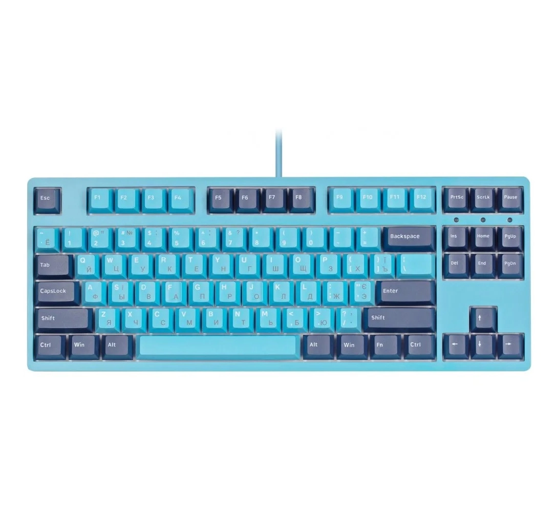 Клавиатура AKKO 3087 Mirror of the Sky Cherry MX Silent Red, RU, Blue купить