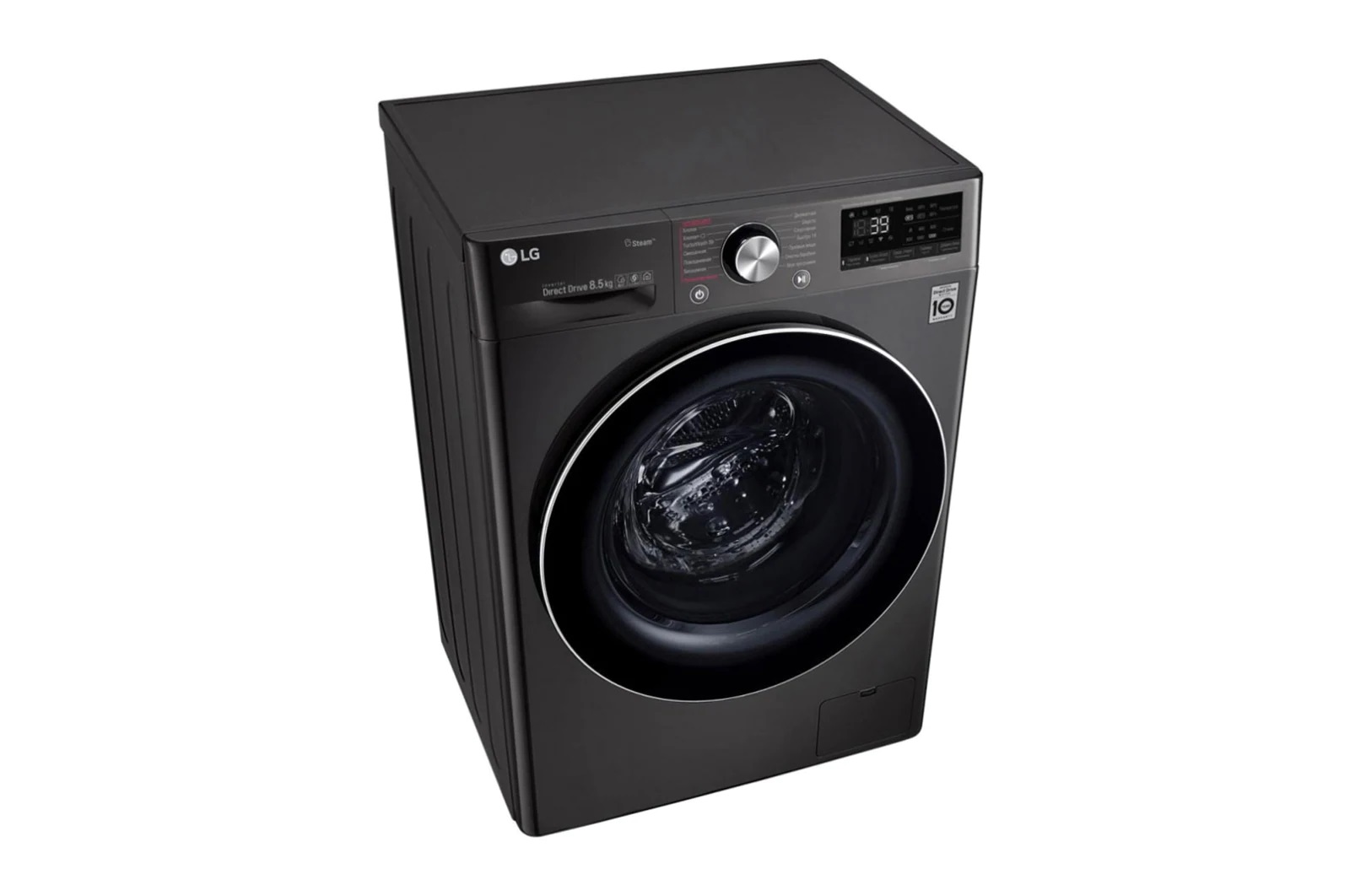Стиральная машина LG F2V9GW9P (Серая) 8.5 Кг (Подача пара +TurboWash+Smart Diagnosis) - фото №8 Стиральная машина LG F2V9GW9P (Серая) 8.5 Кг (Подача пара +TurboWash+Smart Diagnosis) доставка