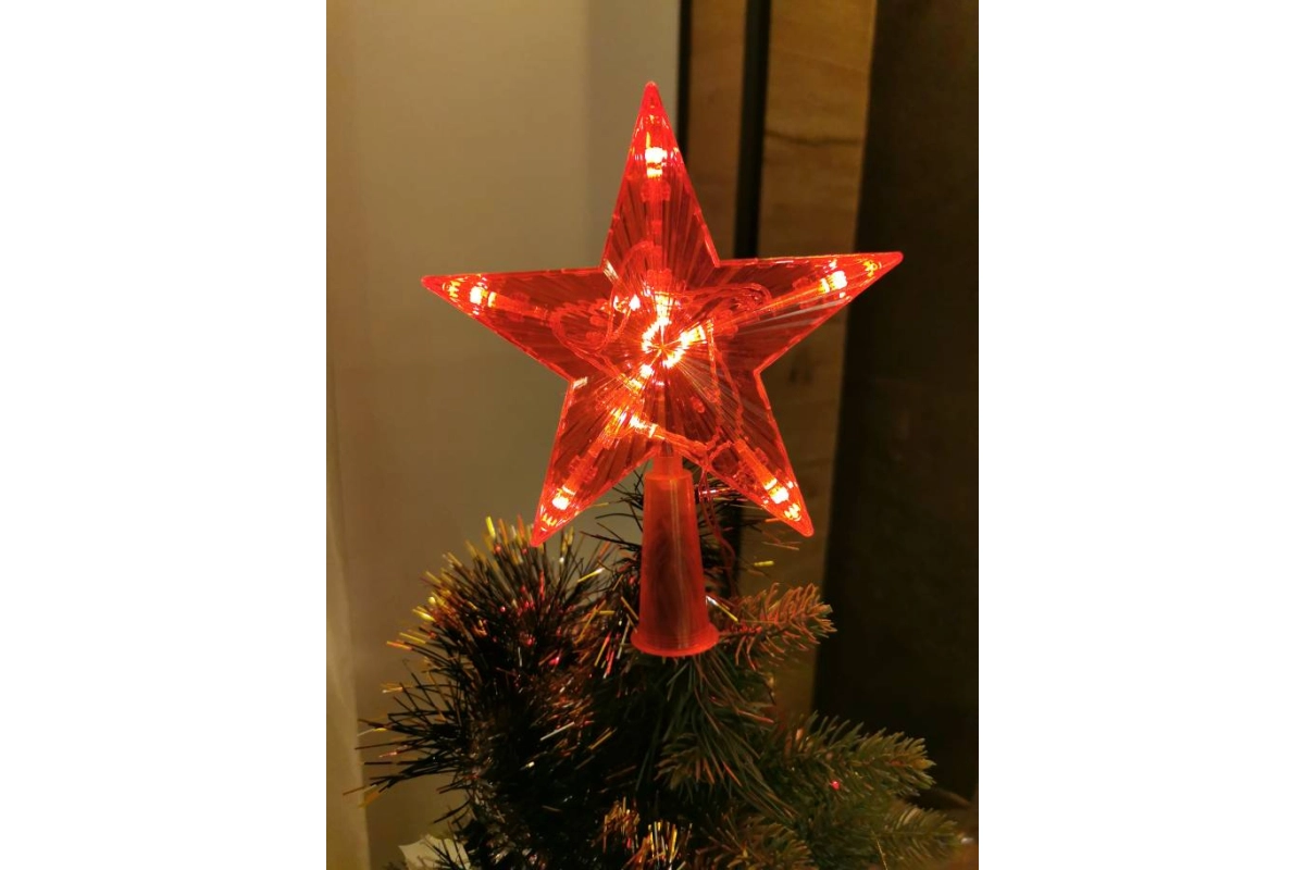 Верхушка на елку VEGAS Звезда 10 ламп доставка