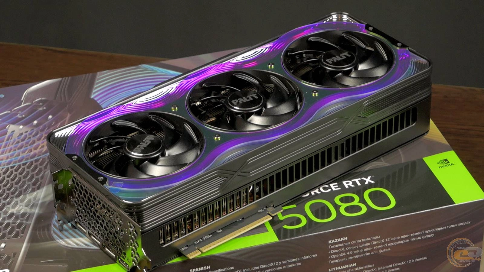 Видеокарта Palit GeForce RTX 5080 GAMING PRO в Узбекистане
