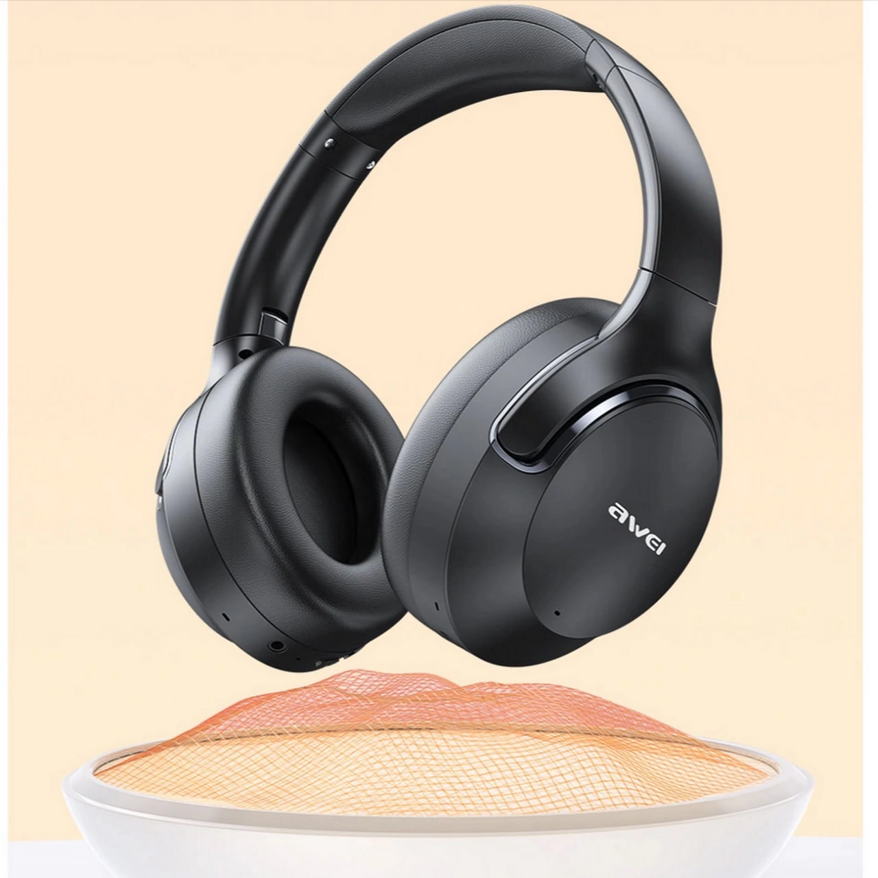 Беспроводные наушники Awei AT2 ANC черные купить