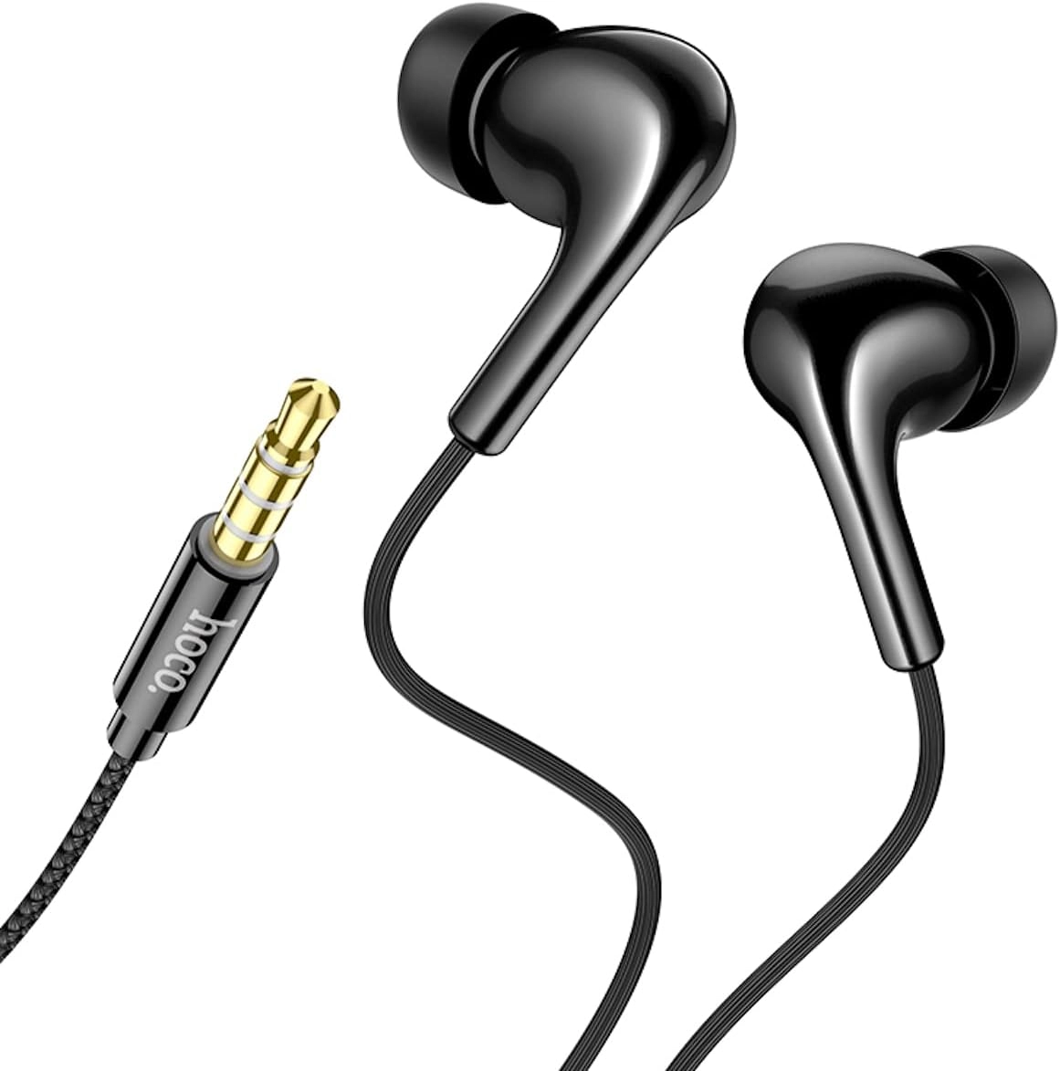 Проводные наушники Hoco M91, черный в Узбекистане