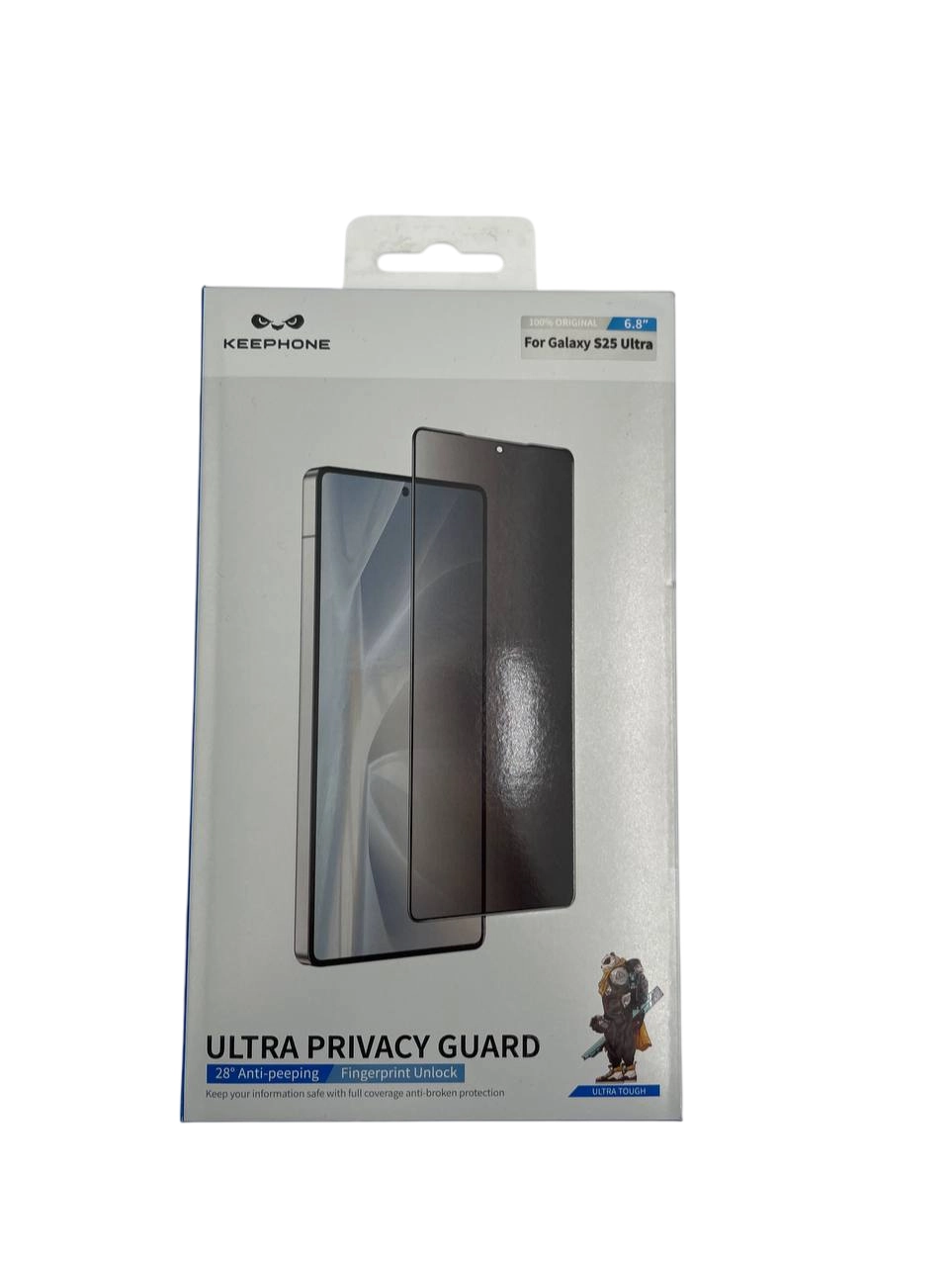 Защитное стекло Keephone Ultra privacy guard для Samsung Galaxy S25 Ultra - фото №4 Защитное стекло Keephone Ultra privacy guard для Samsung Galaxy S25 Ultra в Узбекистане