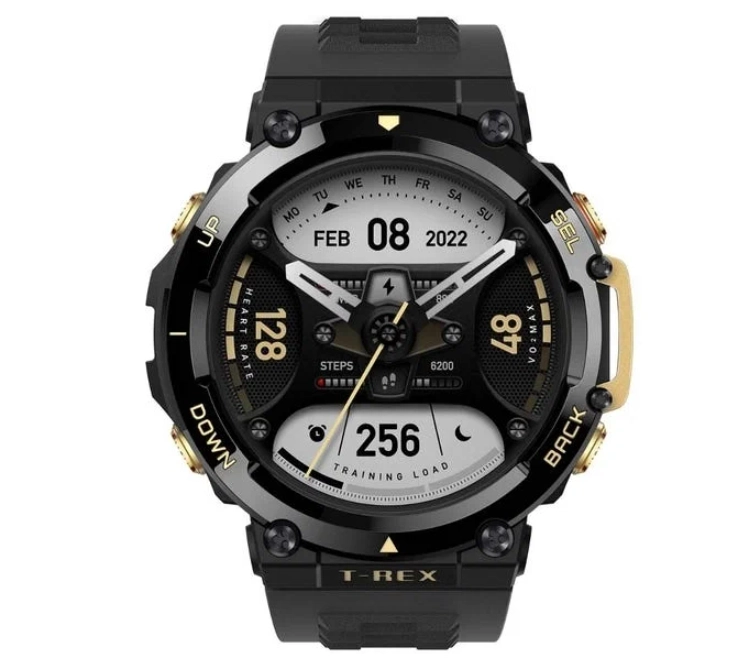 Xiaomi Amazfit T-Rex 2 Astro Black & Gold smart-soati sotib olish