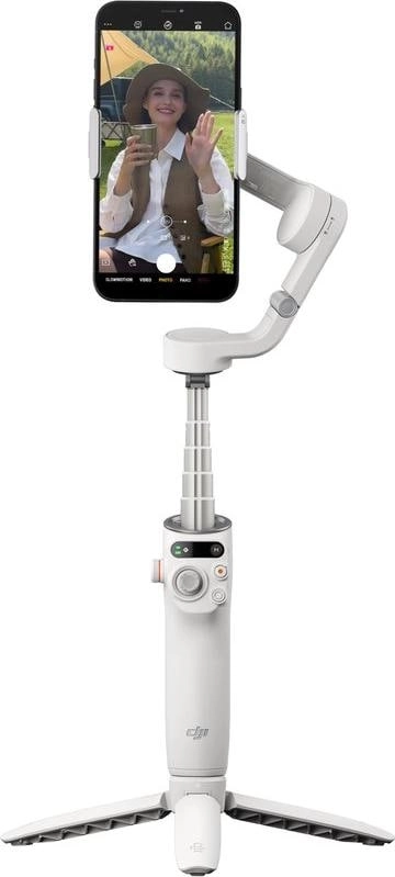 DJI Osmo Mobile 6 Platinum Gray smartfon uchun stabilizatori bo'lib to'lash