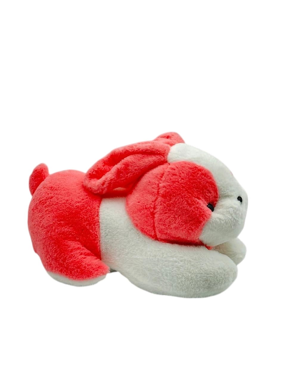 Yumshoq o'yinchoq yotgan quyon 40 sm arzon