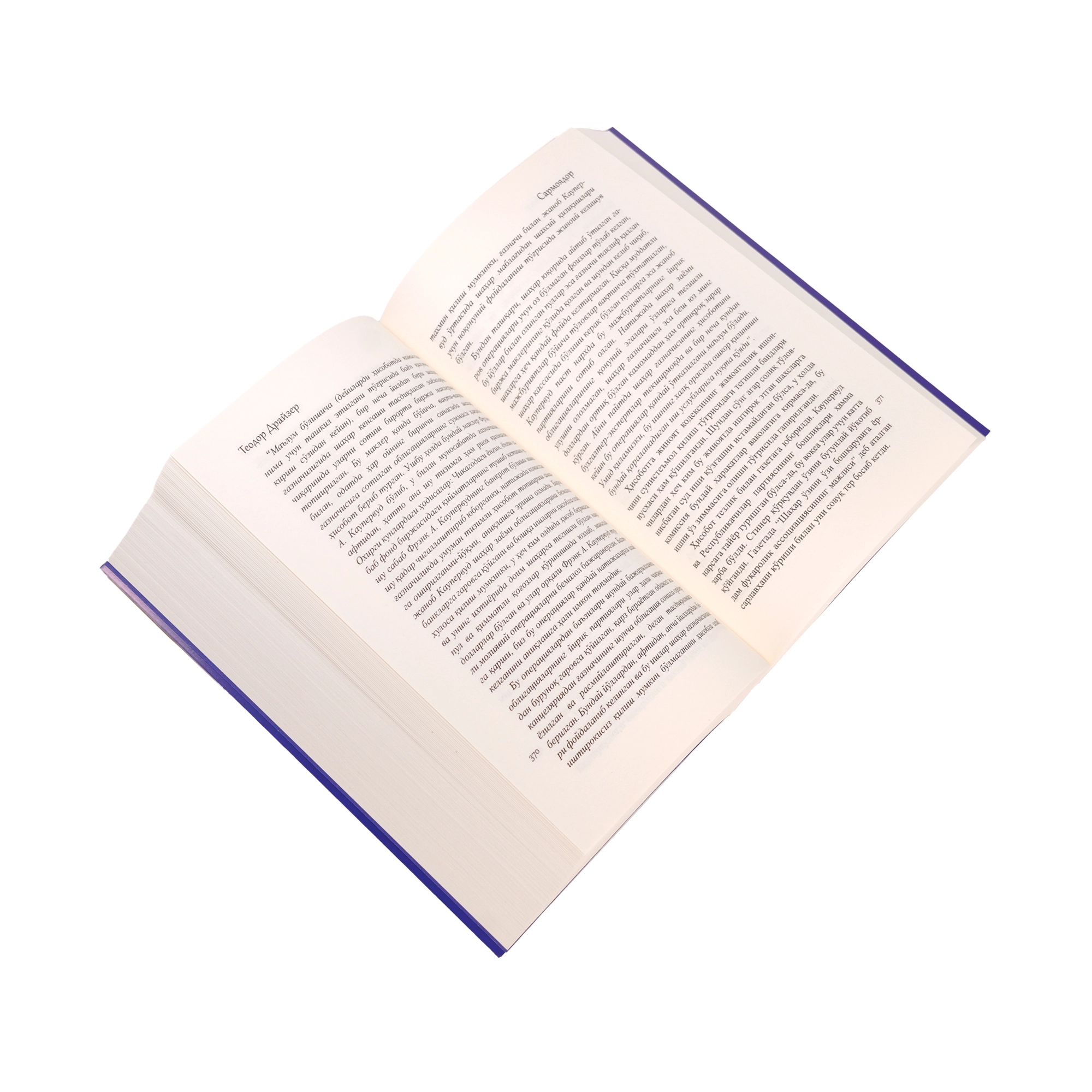 Teodor Drayzer: Sarmoyador narxi