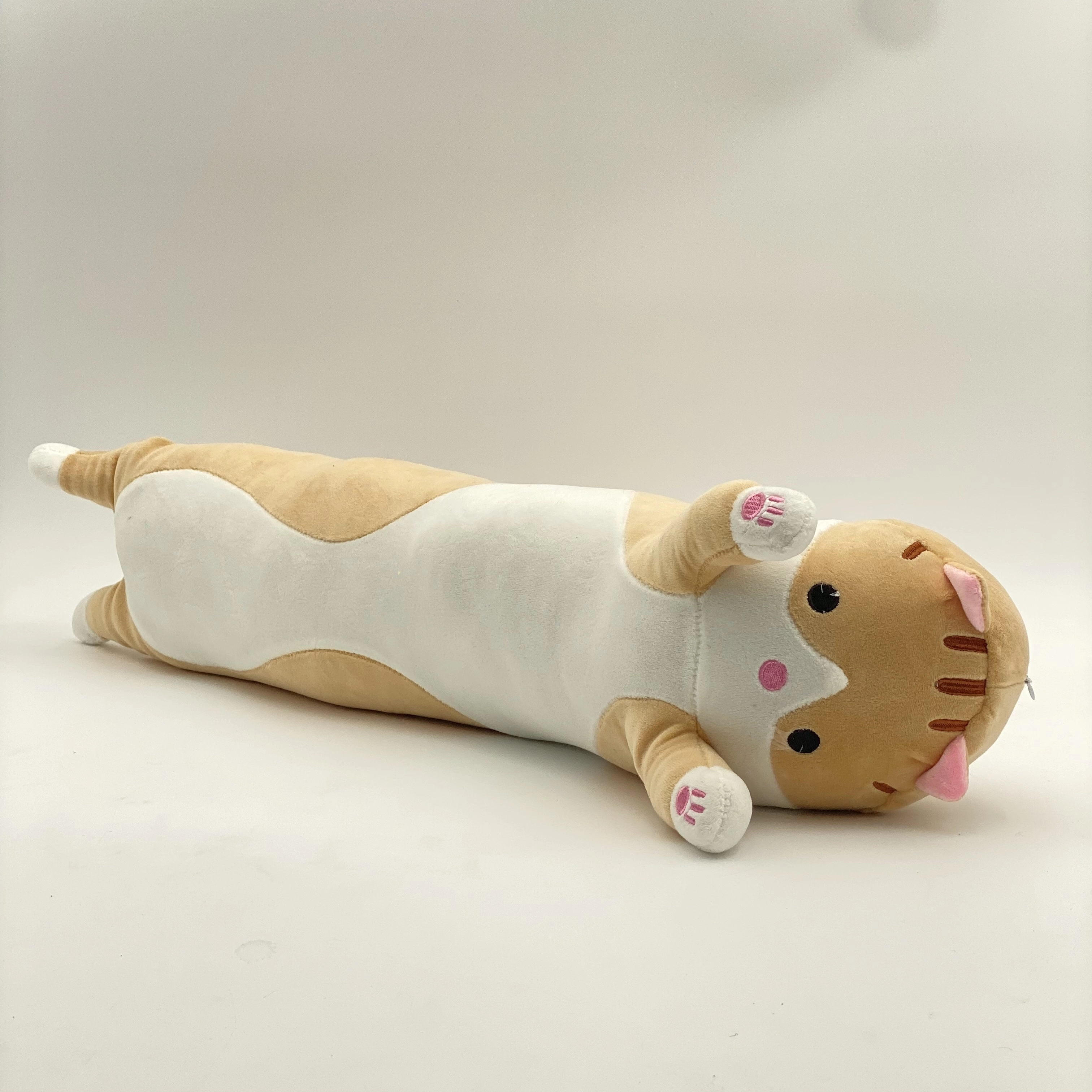 "Mushuk Baton" sariq 50 sm yumshoq o'yinchoq sotib olish