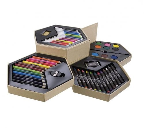 Художественный набор для рисования (52 предмета) в кейсе купить
