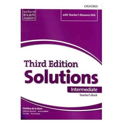 Solutions. Intermediate - Student's book (+Workbook) (Third edition) недорого