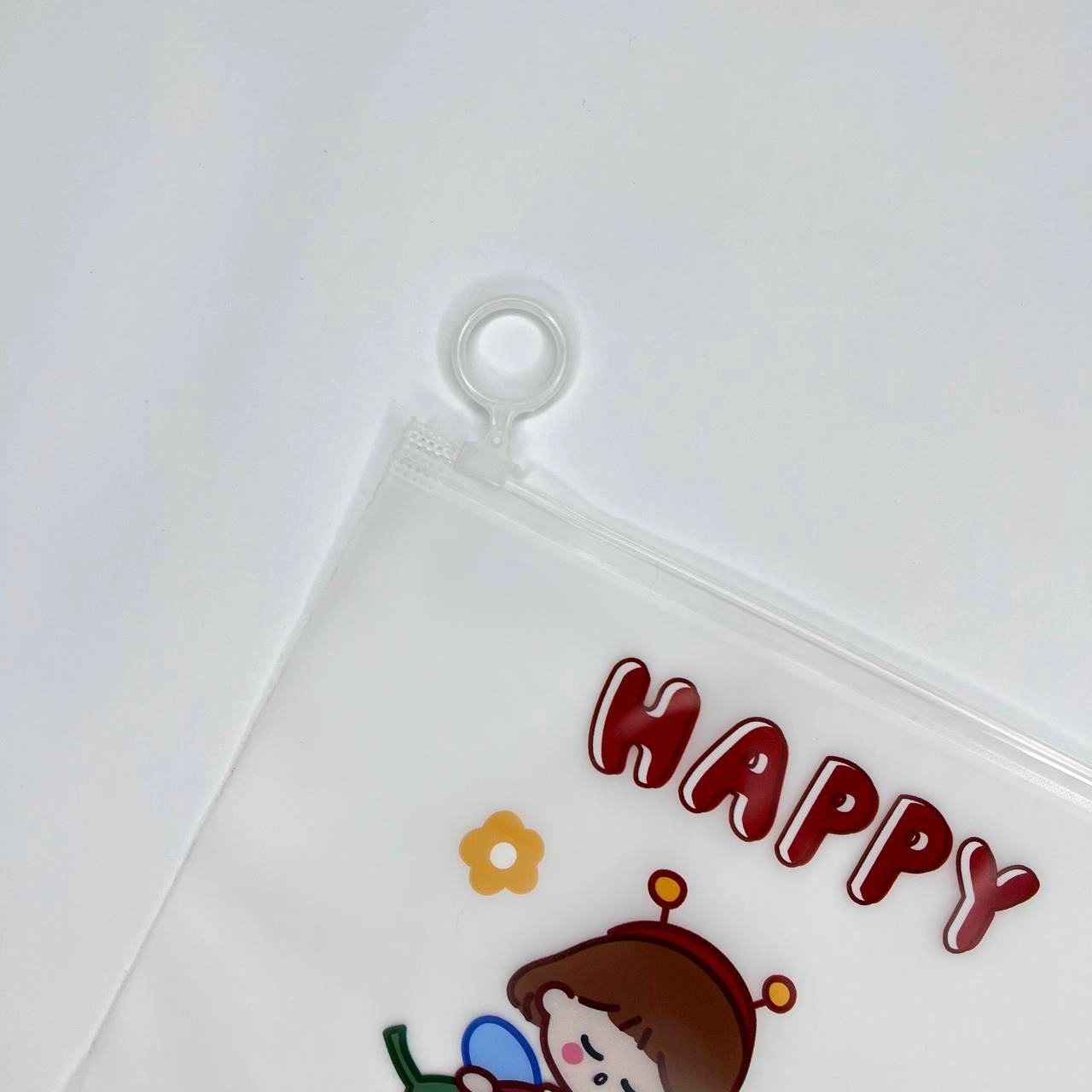 Папка для канцелярии "Happy" A5, с рисунком, пластиковая недорого