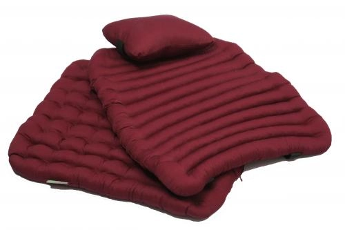 P-1 3in1 Dark Red ortopedik yostiqlar to‘plami sotib olish