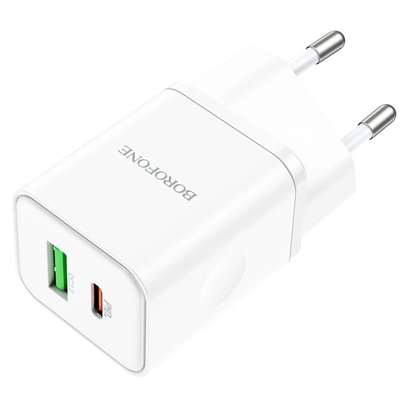 Borofone BN7 2x1 zaryadlash moslamasi kabeli bilan arzon