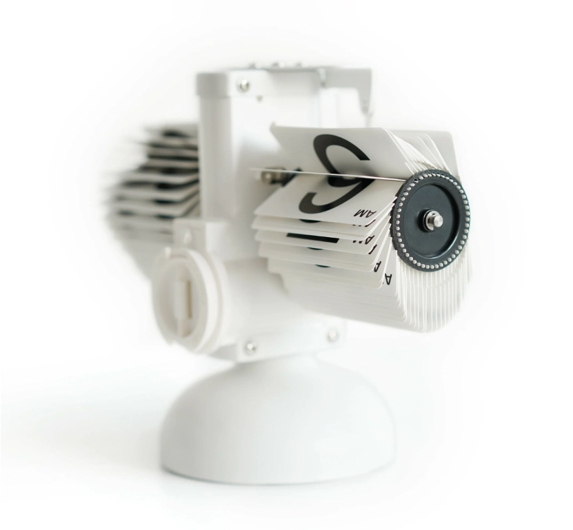 Классические перекидные часы Flip Matt ST0356 (White) в Узбекистане