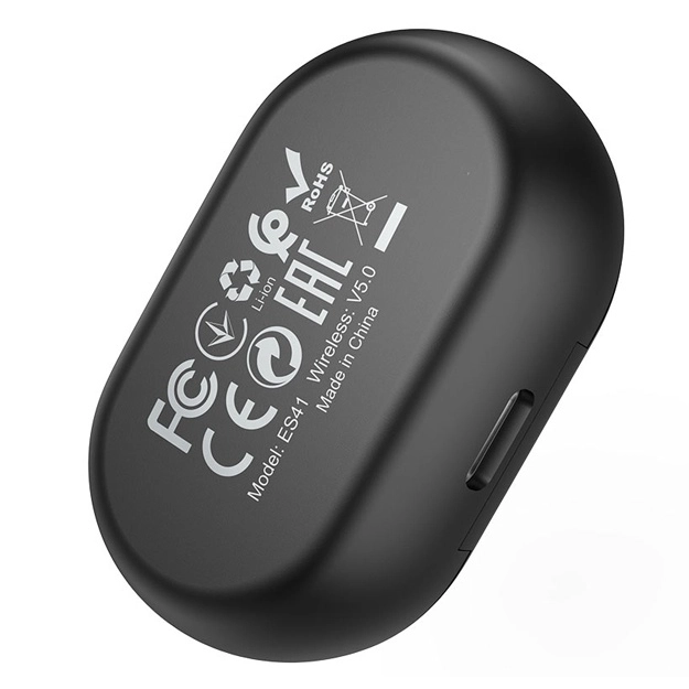 Hoco ES41 qora simsiz naushnigi O'zbekistonda