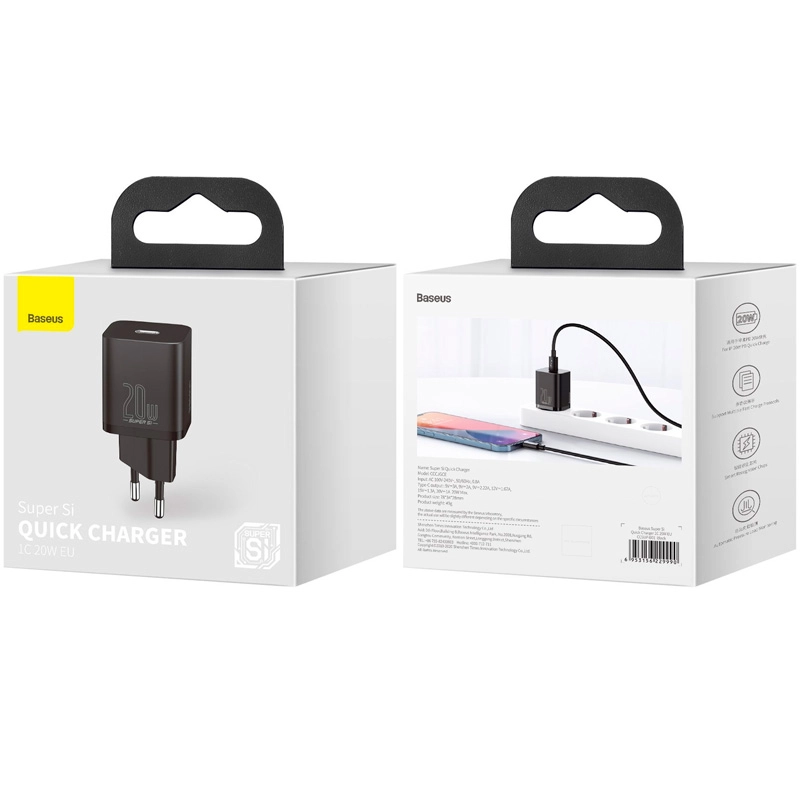 Зарядное устройство Baseus Super Si Quick Charger 1C 20W в Узбекистане