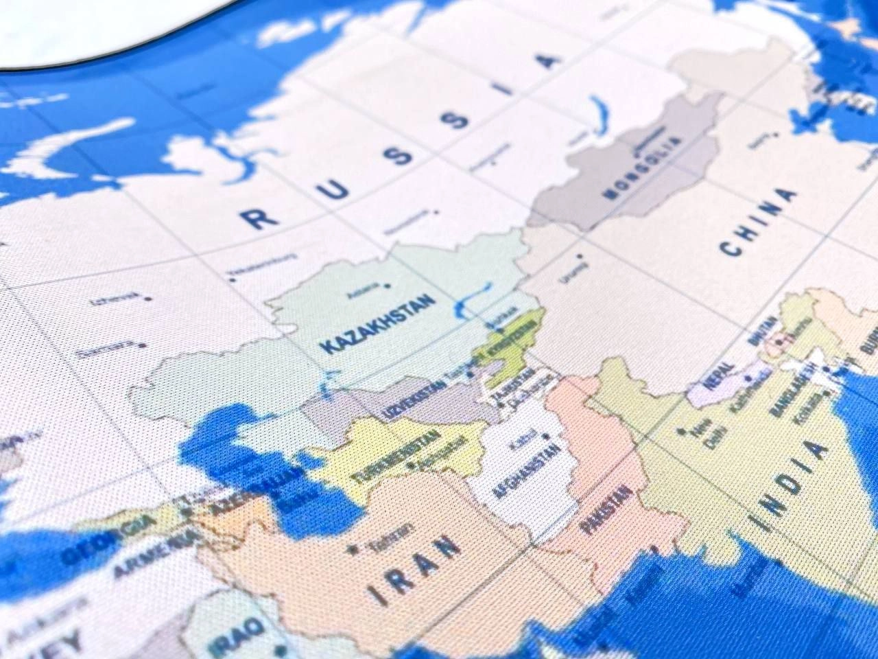 Коврик для мыши Map KV0079 синий недорого