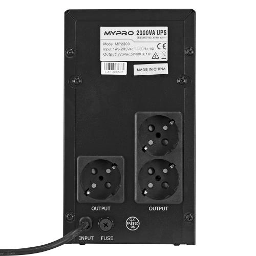 Источник бесперебойного питания UPS MyPro MP2200-2000VA 2x12V/9Ah недорого