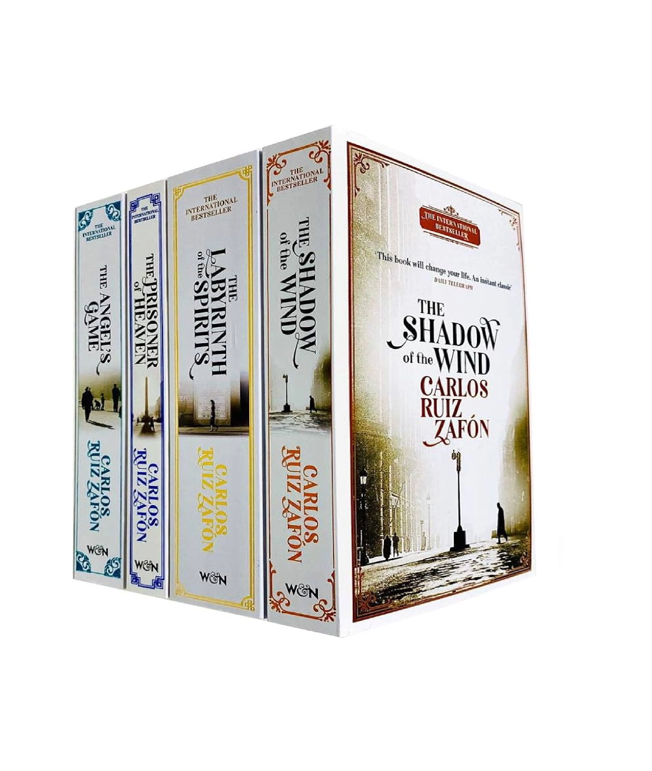 Carlos Ruiz Zafon: Cemetery of Forgotten Series 4 Books Collection sotib olish