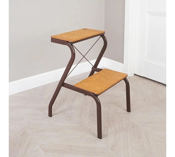 Табурет - стремянка Конёк (Коричневый) купить