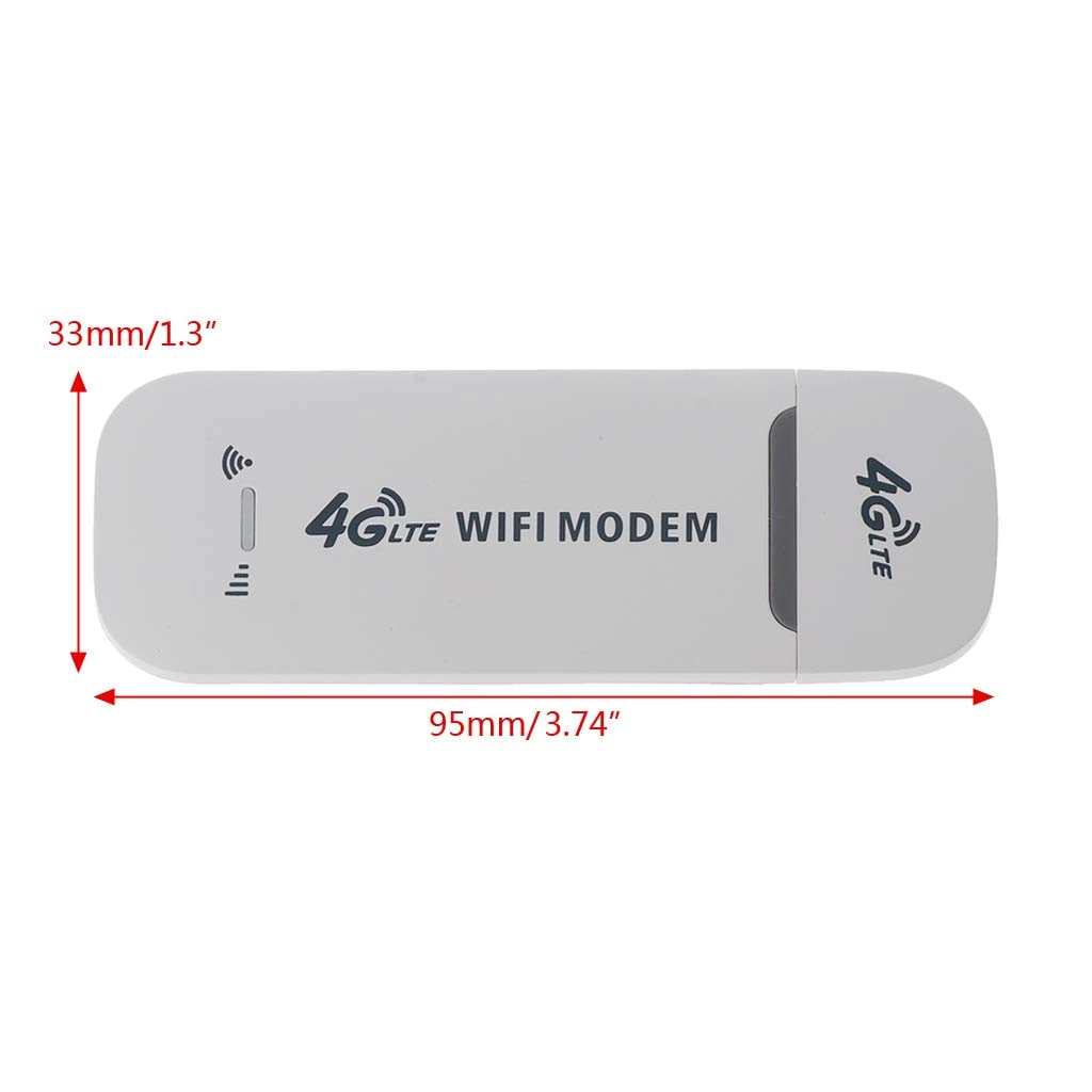 Модем USB LTE 4G 3 IN 1 с точкой доступа Wi-Fi , White онлайн