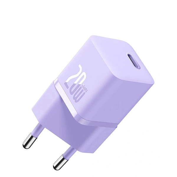 Зарядное устройство Baseus Gan5 20W фиолетовое купить